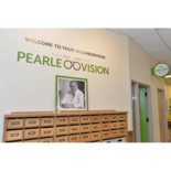 Pearle Vision Oakbrook Terrace features a modified floor plan that brings the doctor forward and eliminates walls between the retail section and doctor’s offices, creating an open flow and atmosphere. Pearle Vision Oakbrook Terrace features a modified floor plan that brings the doctor forward and eliminates walls between the retail section and doctor’s offices, creating an open flow and atmosphere.